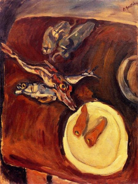 Still Life With Peppers And Carrots by Chaim Soutine
