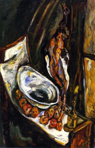 Still Life With Pheasant by Chaim Soutine