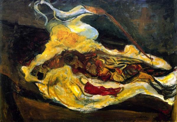 Still Life With Pheasant by Chaim Soutine