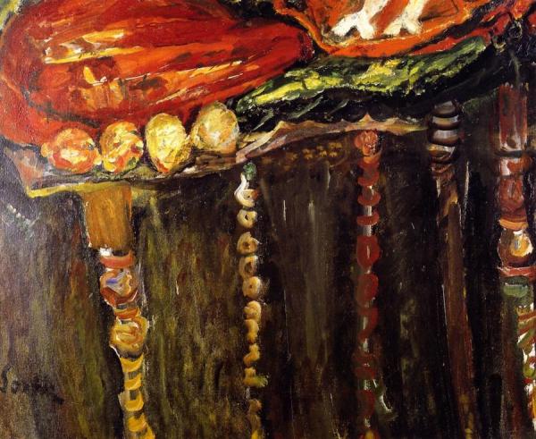 Still Life With Red Meat by Chaim Soutine Oil Painting Reproductions