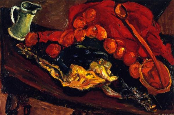 Still Life With Turkey by Chaim Soutine Oil Painting Reproductions