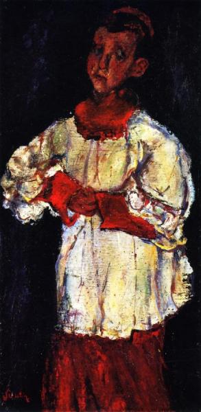 The Choir Boy by Chaim Soutine