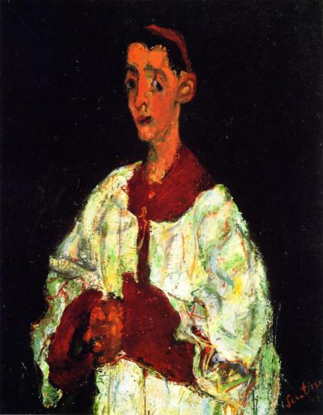 The Choir Boy by Chaim Soutine