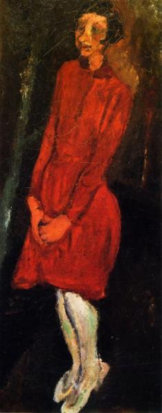Chaim Soutine The Red Dress