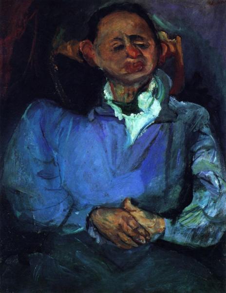 The Sculptor, Oscar Miestchaninoff by Chaim Soutine