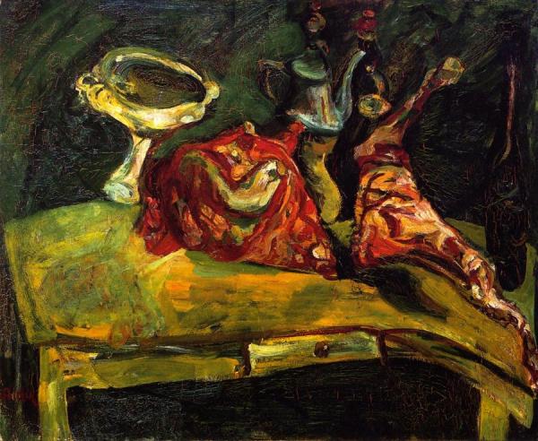 The Table by Chaim Soutine
