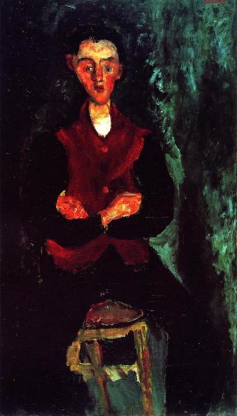 The Valet by Chaim Soutine Oil Painting Reproductions