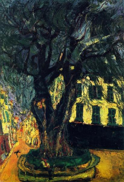 Tree Of Vence by Chaim Soutine