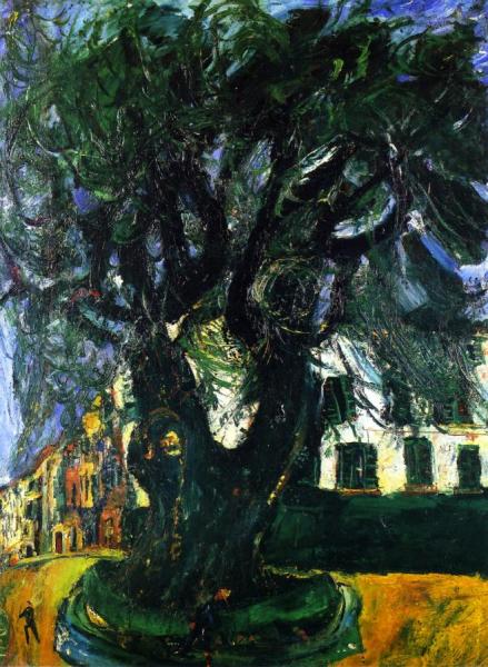 Tree Of Vence by Chaim Soutine
