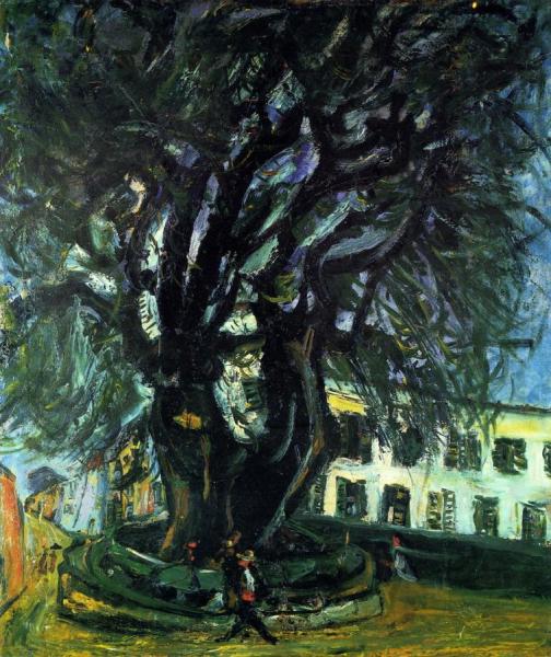 Tree Of Vence by Chaim Soutine