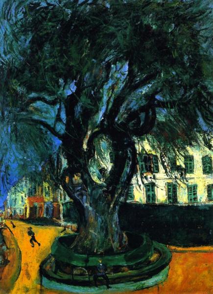 Tree Of Vence by Chaim Soutine