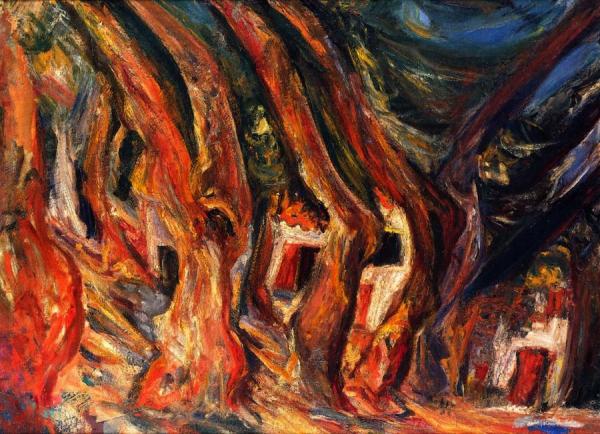 Trees At Céret by Chaim Soutine