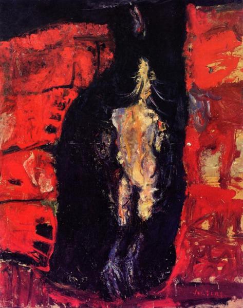 Turkey Hanging By The Fireplace by Chaim Soutine