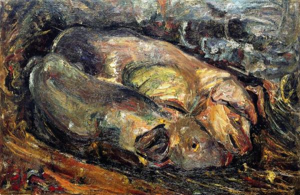 Two Pigs by Chaim Soutine