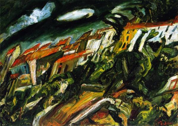View Of Céret by Chaim Soutine