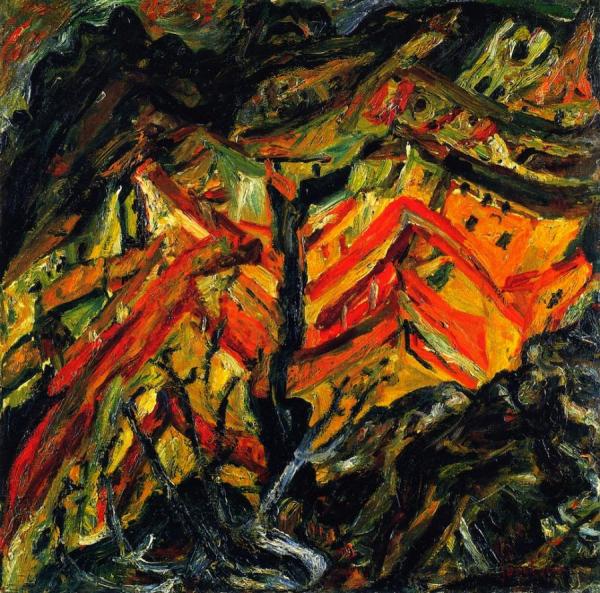 View Of Céret by Chaim Soutine