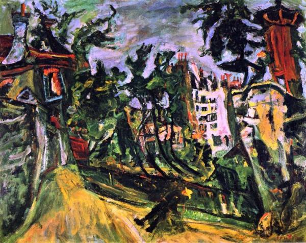View Of Montmartre by Chaim Soutine