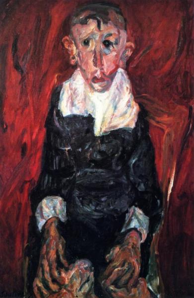 Village Idiot by Chaim Soutine