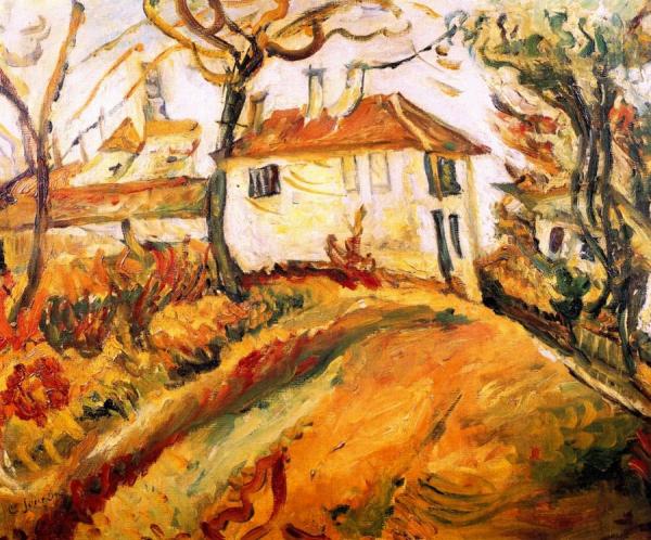 White House On A Hill by Chaim Soutine