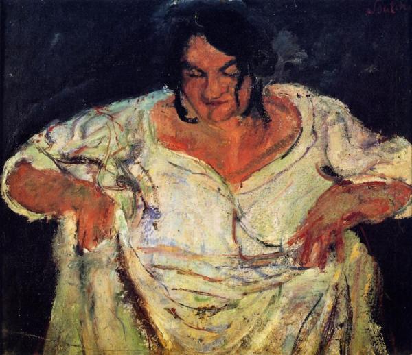 Woman Bathing by Chaim Soutine
