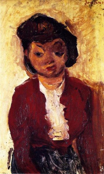 Young English Girl by Chaim Soutine