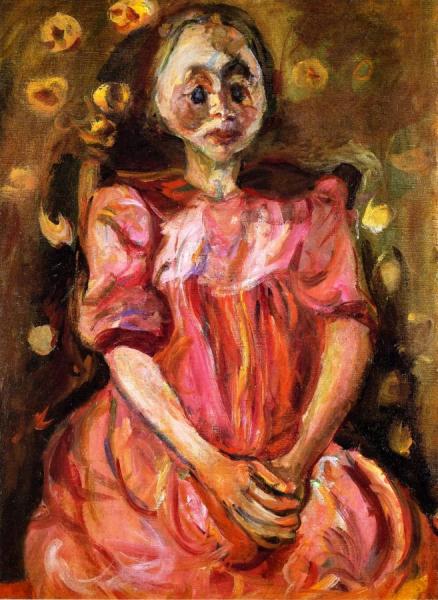Young Girl In Pink by Chaim Soutine