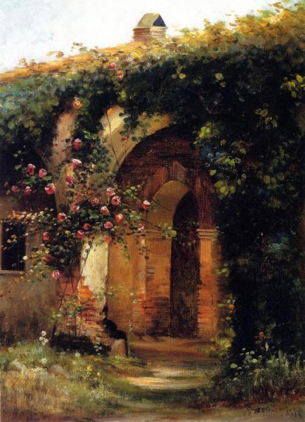 Mission Garden by Charles A. Rogers