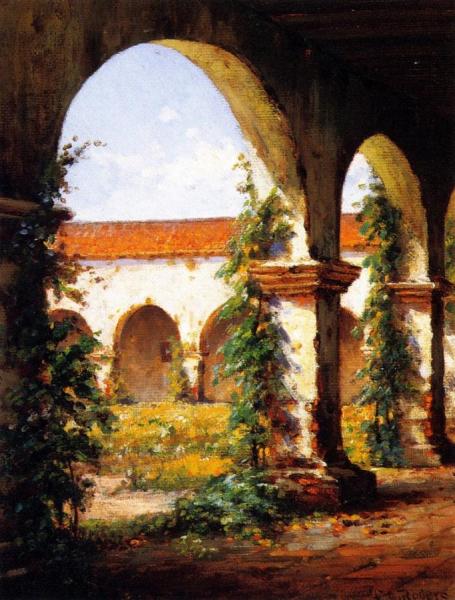 San Juan Capistrano Mission by Charles A. Rogers