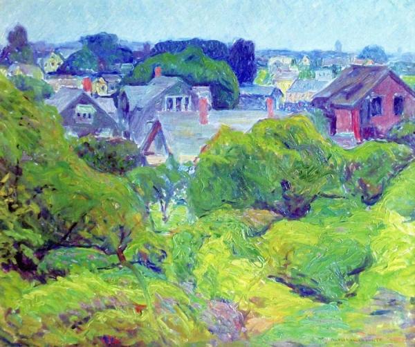 View Of Gloucester by Charles Allen Winter