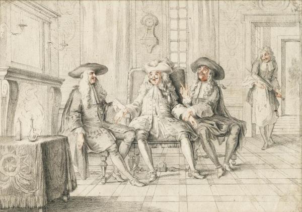Monsieur De Pourceaugnac by Charles-antoine Coypel