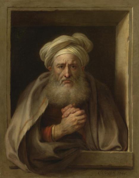 Sorrowful Heraclitus by Charles-antoine Coypel Oil Painting Reproductions