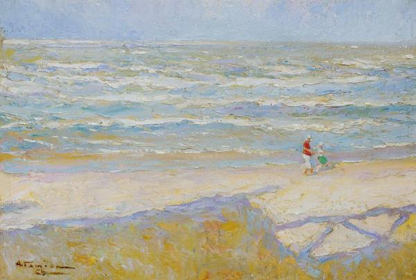 Bord De Mer by Charles Atamian Oil Painting Reproductions