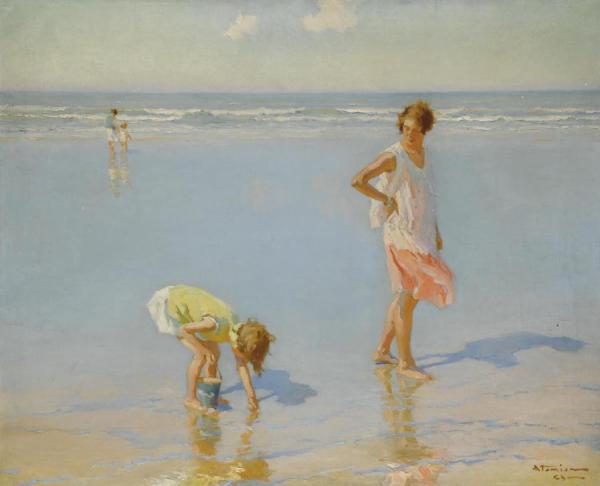On White Sands by Charles Atamian