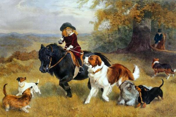 Charles Burton Barber A Scratch Pack