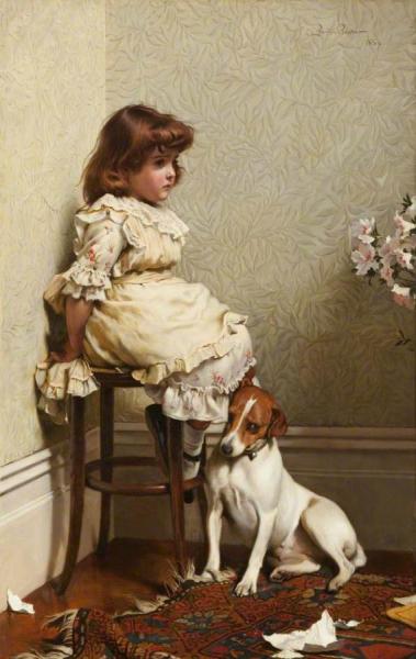 In Disgrace by Charles Burton Barber