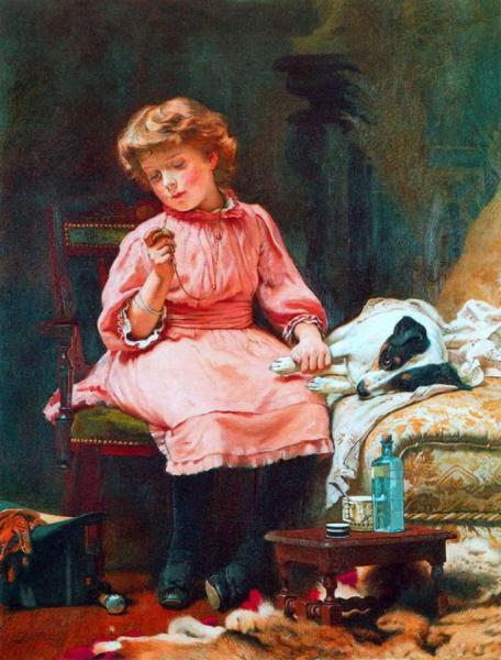 Not Much Wrong by Charles Burton Barber Oil Painting Reproductions