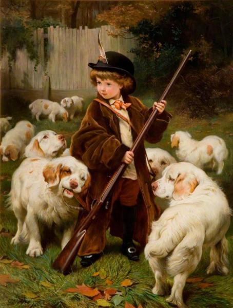 Charles Burton Barber The New Keeper