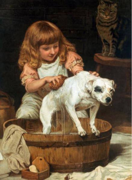 Charles Burton Barber The Order Of The Bath