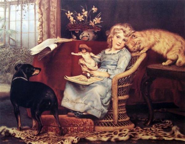Charles Burton Barber The Rivals