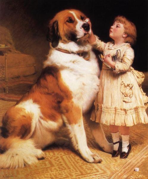Trust by Charles Burton Barber
