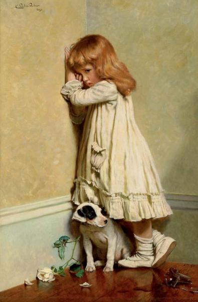 Charles Burton Barber In Disgrace