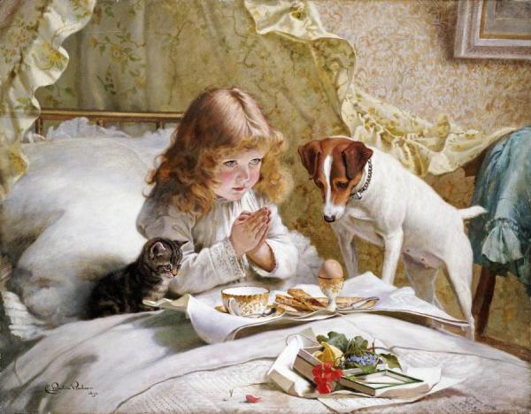 Suspense by Charles Burton Barber