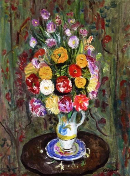 A Large Bouquet by Charles Camoin