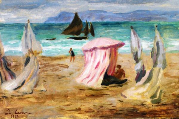 Beach Scene by Charles Camoin