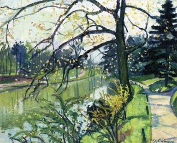 Bois De Boulogne by Charles Camoin