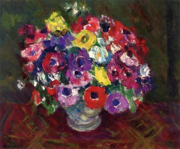 Bouquet Of Anemones by Charles Camoin