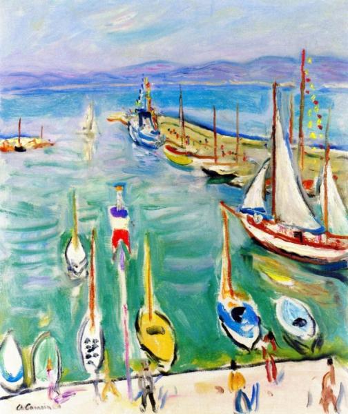 July14th At Saint-tropez by Charles Camoin