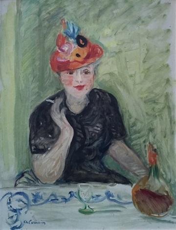 La Femme Au Chapeau, Ca. 1926 by Charles Camoin
