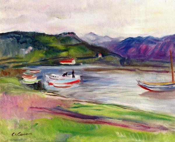 Mediterranean Landscape by Charles Camoin