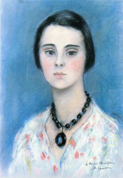 Portrait Of A Woman by Charles Camoin